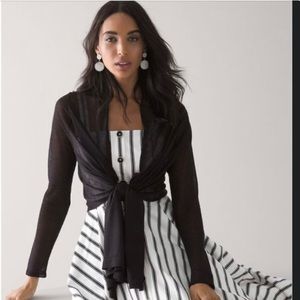 White House Black Market Sheer Coverup size S